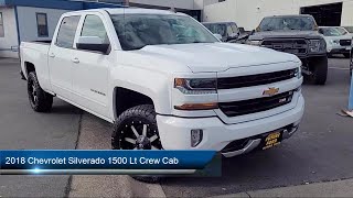 2018 Chevrolet Silverado 1500 Lt Crew Cab Sacramento Roseville Elk Grove Folsom Stockton [upl. by Atinauj]