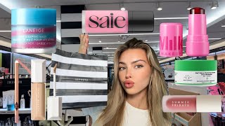 NEW VIRAL MAKEUP SHOPPING AT SEPHORA  HAUL♡ [upl. by Ailehs]