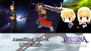 LUFENIA Assailing Shiva  Dissidia Final Fantasy Opera Omnia Global lufenia  divine plus [upl. by Napier146]