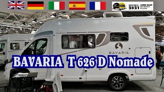 BAVARIA T626D Nomade  SVDL Paris Le Bourget 2021 7 [upl. by Erdreid]