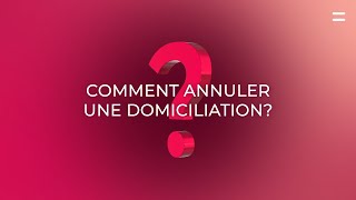 Belfius Mobile  Comment annuler une domiciliation [upl. by Eigna]