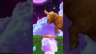 Sabko Bakra Eid Mubarak shorts youtubeshorts eidmubarak cartoon trending animals lion [upl. by Gladis]