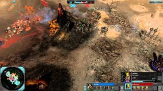 DoW2 Retribution  1v1  Toilailee vs mr Ricco rus [upl. by Leirda140]