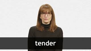 How to pronounce TENDER in European Spanish [upl. by Yettie]