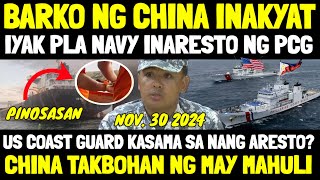 PLA NAVY ARESTADO SA OPERATION NG PCG TAKBOHAN LAHAT NG BARKO NG CHINA TAKOT MAARESTO MGA DUWAG [upl. by Onstad]