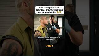 Este policial foi obrigado a se refugiar com criminosos em um bunker serie filme resumo [upl. by Amme]