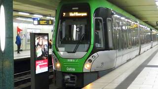 Stadtbahn Hannover MetroTrams Impressionen  Station Kröpcke Teil 1 [upl. by Prudence]