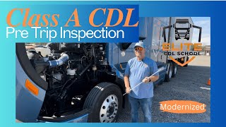 Class A CDL Pretrip Inspection Modernized [upl. by Janice]