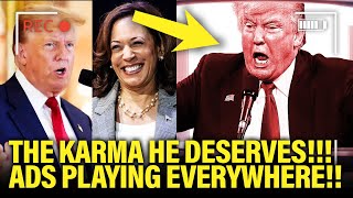 Trump TORMENTED by KAMALA AD BLITZ Before Debate [upl. by Holzman]