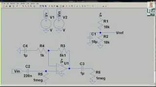 LTSpice Tutoriel part II  Créer son premier schéma [upl. by Phillida]