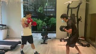 JIMUEL PACQUIAO TRAINING [upl. by Eidok748]