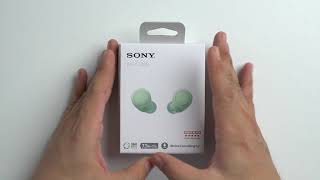 a cheaper alternative to Apple AirPods Pro feat Sony WF C700N asmr [upl. by Ahsetra]