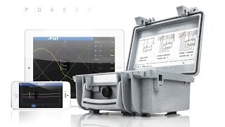 Analizzatore di rete e dei consumi energetici trifase HT PQA820 HT Instruments [upl. by Gearard]