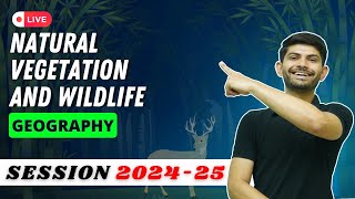 Natural Vegetation and Wildlife  Live Poll Session PYQs and MIQs  Geography Class 9 202425 [upl. by Roxana]