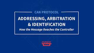 Kvaser CAN Protocol Course Addressing Arbitration and Identification Part 3 [upl. by Michelina]