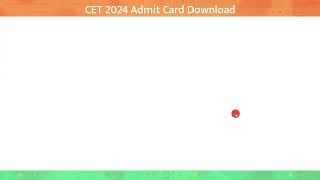 CET 12th admit Card SSO se download kaise kare 2024 [upl. by Durante]