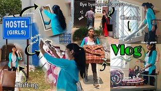 Shifting to hostel Vlog  Shifting to Medical College mbbs  SRISHTY [upl. by Lehcim]