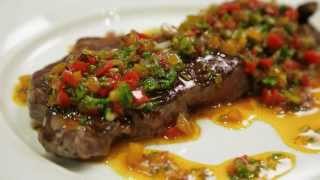 Delicious Steak Sauces  Peppercorn amp Chimichurri [upl. by Annovahs]