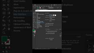 Change interface theme illustrator adobeillustrators graphicdesigntutorial shorts [upl. by Novahs]