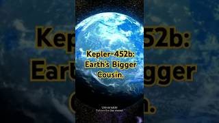 Kepler452b Earths Bigger Cousin universe astronomy shorts space science sciencefacts [upl. by Navanod244]