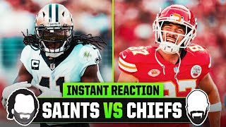 NFL Week 5 MNF Instant Reaction New Orleans Saints vs Kansas City Chiefs [upl. by Fern]