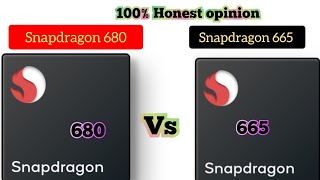 Snapdragon 680 Vs Snapdragon 665 [upl. by Averyl]