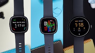 Fitbit Sense 2 vs Fitbit Versa 4 vs Google Pixel Watch l It the Googel Pixel Watch really the BEST [upl. by Wehtta]