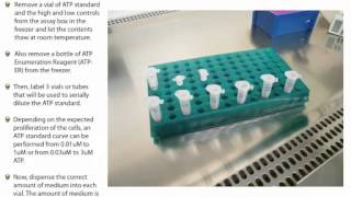 Setting Up the ATP Standard Curve and Controls for all HemoGenixPCS ATP Bioluminescence Assays [upl. by Urissa108]