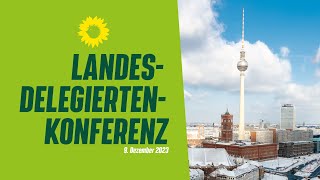 Landesdelegiertenkonferenz am 9 Dezember 2023 [upl. by Enidanreb980]