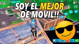 SOY EL MEJOR DE FORTNITE MOBILE HERO CHARLY [upl. by Dam479]