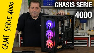 Cajas Corsair 4000D  iCUE 4000X RGB [upl. by Rothberg692]