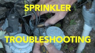 Troubleshooting irrigation sprinkler valves [upl. by Aikim]