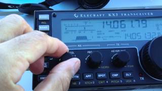 Elecraft KX3 transceiver QRP [upl. by Tracie418]