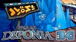 Lets Play Chaos auf Deponia 034 Deutsch HD  Polare Pilger amp Peinliche Pannen [upl. by Chitkara]