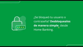 ¿Cómo desbloquear usuario y contraseña desde Home Banking de Banco Santa Fe [upl. by Ardelia]