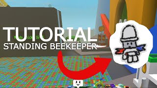 NEW How to Get STANDING BEEKEEPER STICKER in Roblox Bee Swarm Simulator [upl. by Ettennil]