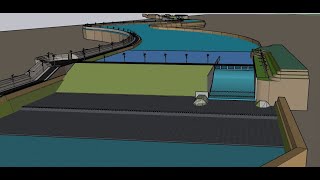 Proposed Pasonanca 3 LVL Dam impound damwall impoundingdam Rollercompacted concreteRCC [upl. by Channa]