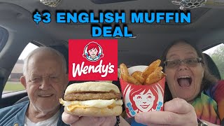 Wendys 3 Breakfast Meal Deal Review foodreview fastfood fastfoodreview wendys review [upl. by Selene599]