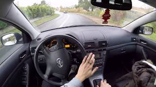 Toyota Avensis 20 D4D 2008  POV Drive [upl. by Cost681]