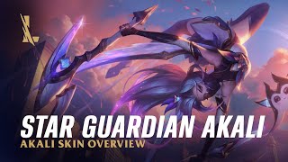 Wild Rift  Star Guardian Akali Skin Overview [upl. by Nehepts181]