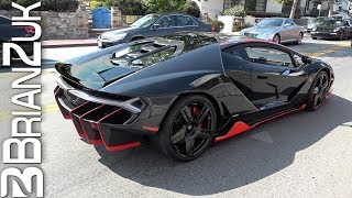 Black amp Red Lamborghini Centenario [upl. by Ariahaj]