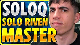 💀¡¿ROMPERÉ MI RECORD DE ELO EN SOLOQ SOLO RANKED CON RIVEN EN TOP [upl. by Balkin]