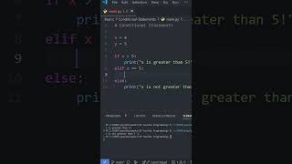 Python Basics CONDITIONAL STATEMENTS ifelse in Under a Minute 🎲 [upl. by Ocirled902]