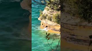 Upper Overlook at Pictured Rocks National Seashore Munising Michigan [upl. by Mailand823]