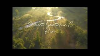 Clementi Sonatina in C Major  Relaxing Uplifting Piano [upl. by Negam]