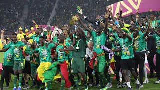 Senegal Trophy Lift TotalEnergies AFCON 2021 [upl. by Bone195]