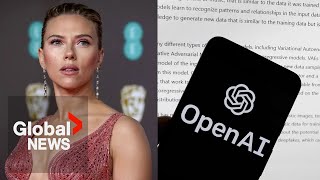 Sounds like Her Scarlett Johansson claims OpenAI copied her voice [upl. by Fleck]