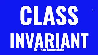 W2 3 8 Class Invariant [upl. by Roice]