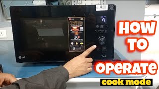 HOW TO OPERATE LG MICROWAVE OVEN MJEN286UH  CHARCOAL HEALTHY OVENS DEMO IN HINDI [upl. by Nedle]