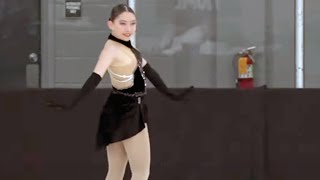 Jessica Jurka  Junior Women Short Program  2025 Midwestern Sectional Singles Final [upl. by Laughlin]